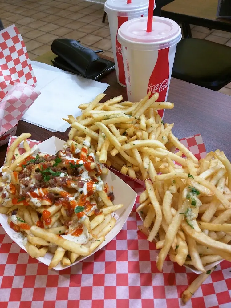 Fab Fries and Garlic Fries
